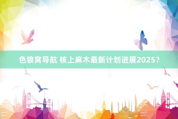 色狼窝导航 核上麻木最新计划进展2025？